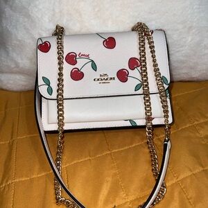 Coach cherry bag